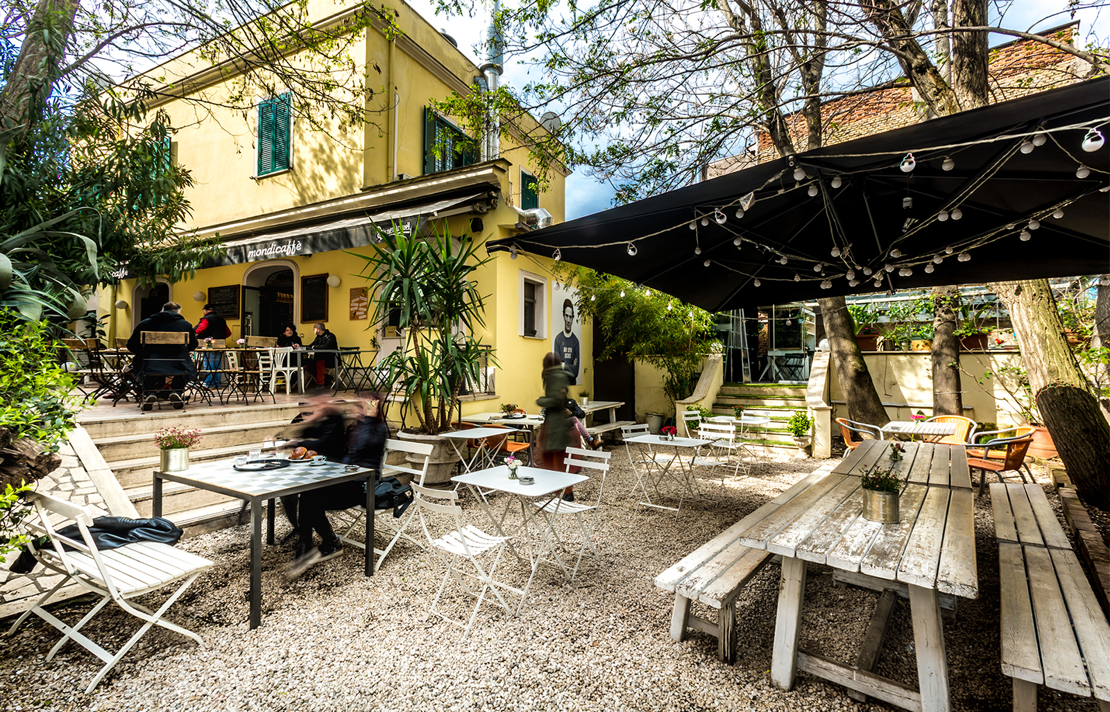 Cafetería Necci donde Pasolini filmó Accatone